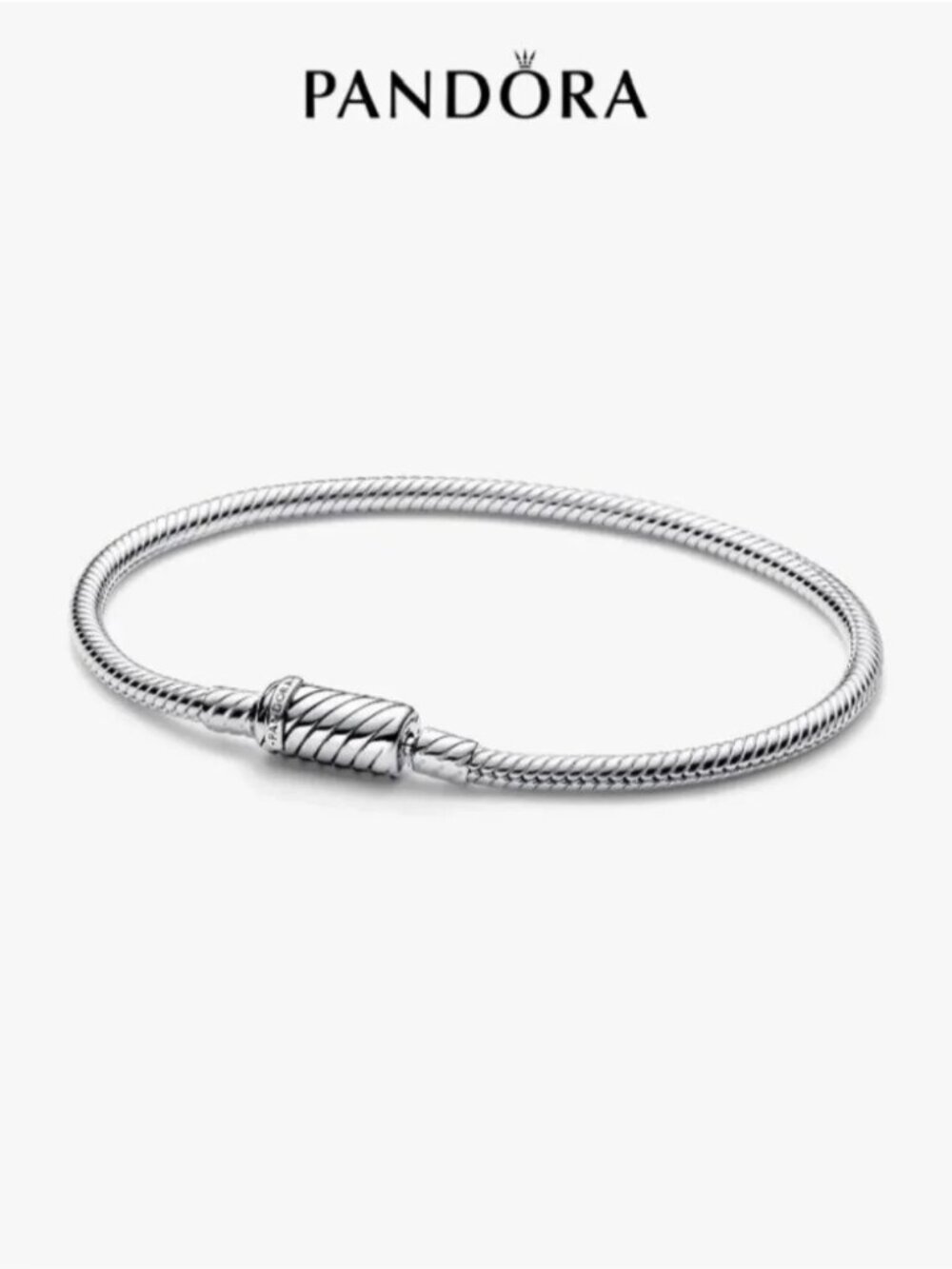 Pandora Easy-Close Magnetic Clasp Snake Chain Bracelet